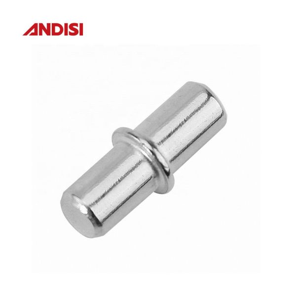 Hidden Bracket Shelf Support for Cabinet Cupboard Bookcase Metal Iron Pegs 5mm Diameter