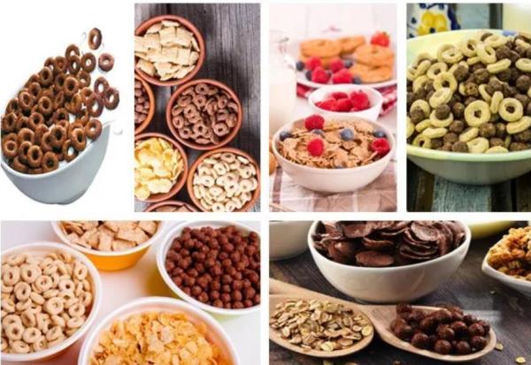 Continuous and Automatic Corn Flakes Processing Machine / Machinery