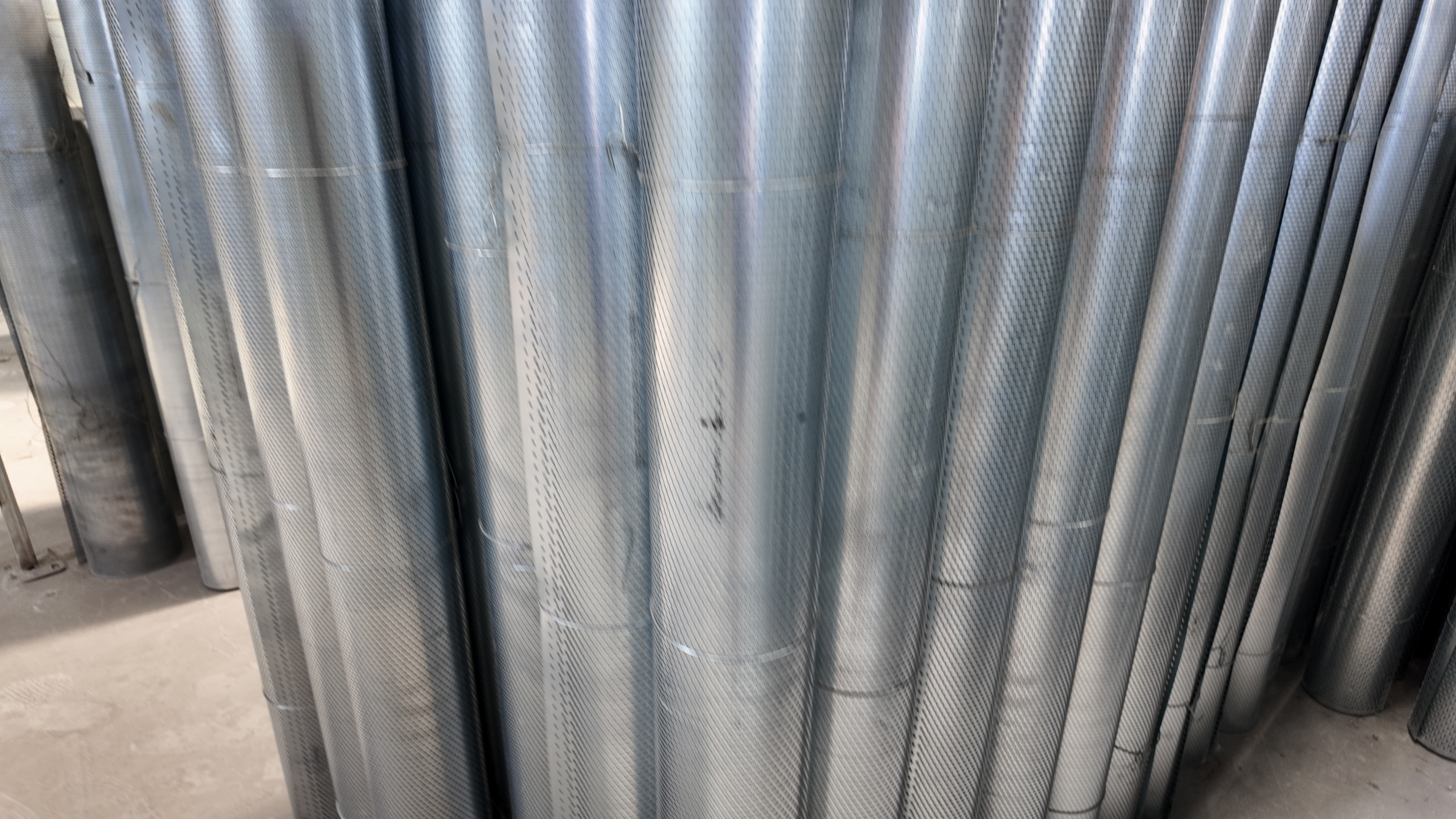 Durable Custom Round Hole Perforated Metal Coil Roll Supply To African Buyers