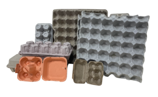 Automatic Waste Paper Pulp Molded Egg Tray Machine Egg Clamshell Molding Machinery