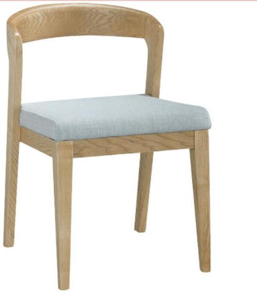 simple elegant wood imitation restaurant dining chair for Japan or European marketing