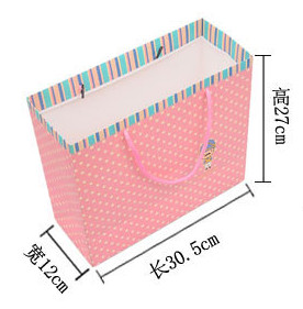 New Products Business Spotted Little Soldier Gift Bags Paper Bags Handbags Bags Gift Bags Clothing Bags