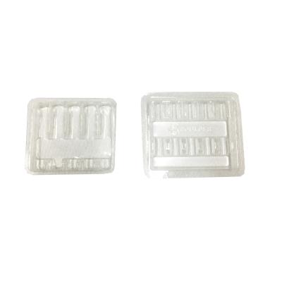 Bandejas plásticas 1ml da embalagem da inserção da ampola da bolha da parte superior