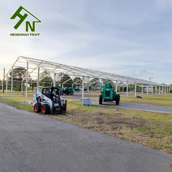 2.5m High Outdoor Event Aluminum Frame Tent Galvanized Steel Support Beam