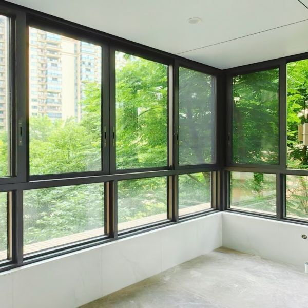 Premium Customized Energy Efficient Aluminum Double Glass Sliding Window with Superior Heat Insulation