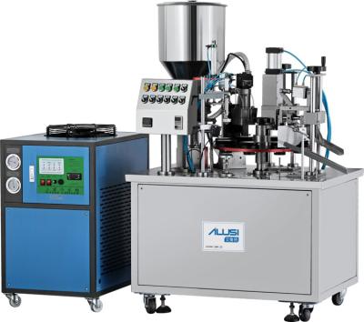 Ultrasonic plastic soft tube tail sealing machine , PLC control Toothpaste Tube Filler
