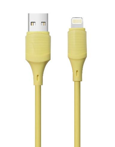 Multi-Color Transparent Shell Silicone Data Cord 1m Braided Length for Data Transfer