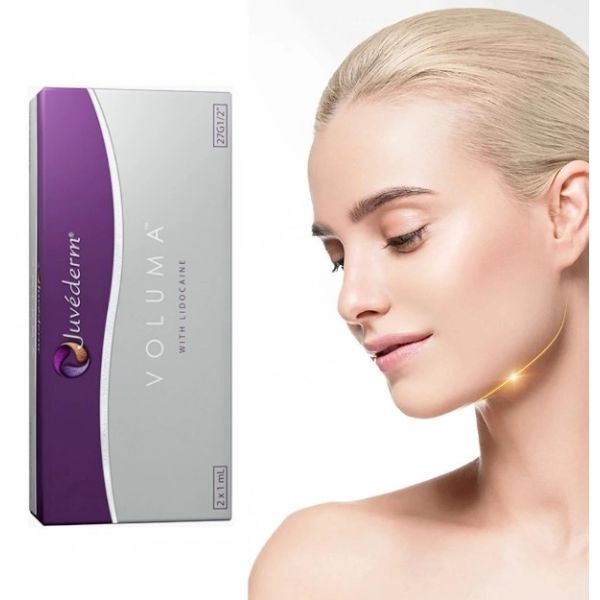 Juvederm Voluma Injectable Hyaluronic Acid Dermal Filler 2x1ml