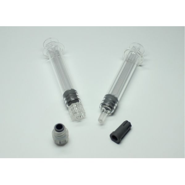 fechamento neutro de Luer da seringa do vidro de Borosilicate 2.25ml para médico e cosmético