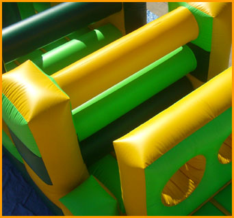 Giant Commercial Playground Outdoor Fun City Large Outdoor Inflatable Obstacle Course Challenge Games Amusement Equipment