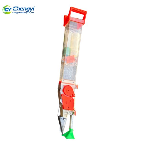 Galvanized Steel Agricultural Jab Planter Durable Manual Seed Planter