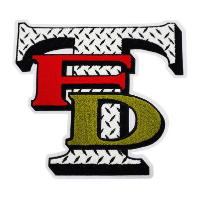 Felt Fabric Chenille Letters And Patches Sew On Letter Patches