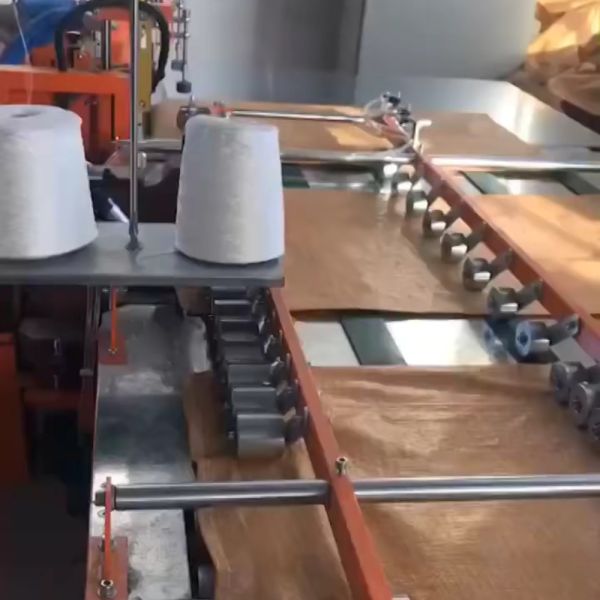 Woven Bag 4 Colors Automatic Cutting And Sewing Machine 20-40pcs/Min