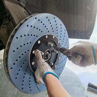 compassos de calibre traseiros de 420x36mm para agitação material alta do carbono dos freios do carro a anti