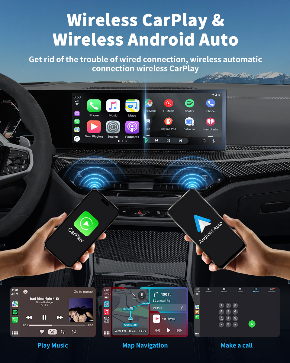 Carsmart BMW AI Box Carplay Adapter Android 13 Customized