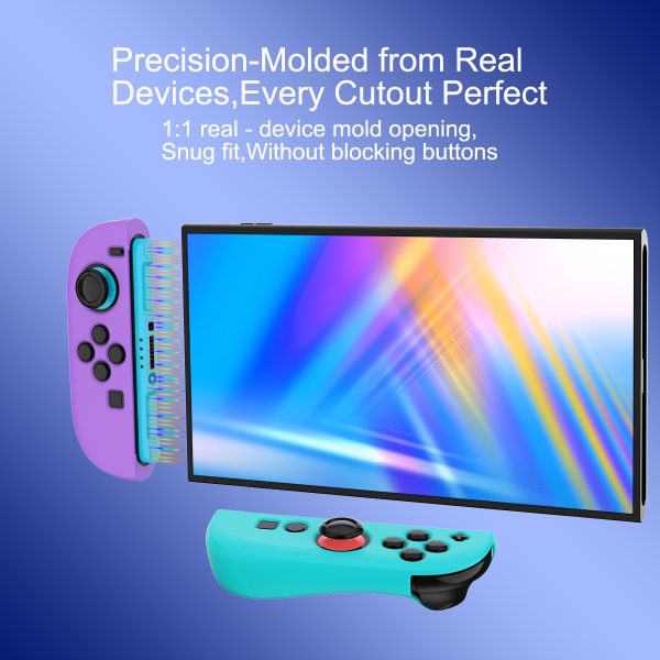 New Color Edition Shockproof & Anti-Slip Silicone Protective Case for Nintendo Switch 2 Joy-Con Left Right Controller