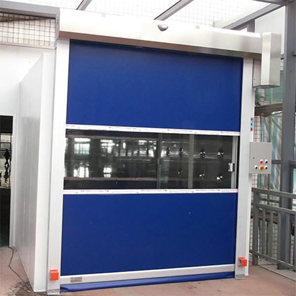 Protection PVC Roll Up Door Auto Air Shower Cargo Shower  for clean ares