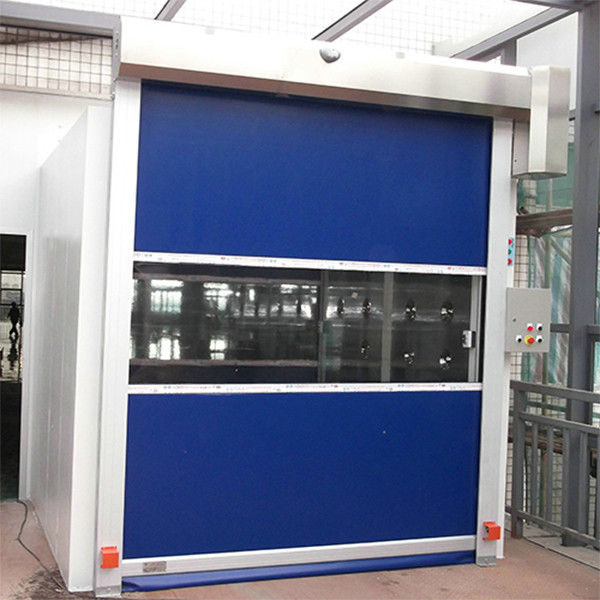 Protection PVC Roll Up Door Auto Air Shower Cargo Shower  for clean ares