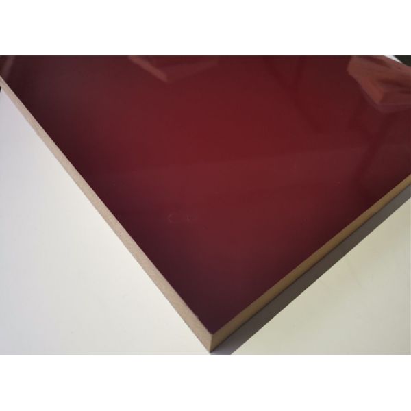 18mm high gloss kitchen cabinet mdf boards/acrylic mdf boards with red colors
