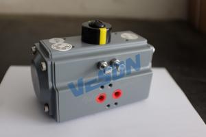 PTFE revestiu o atuador giratório pneumático, a cremalheira pneumática do