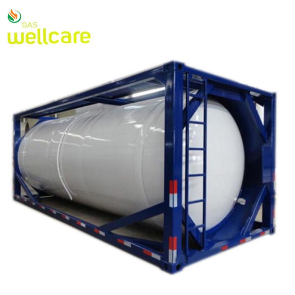 Un Portable T4 ASME Standard Lr Certified 20FT ISO Fuel Tank Container for Diesel and Gasoline