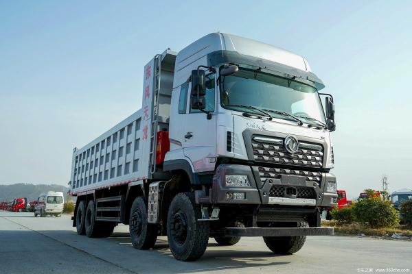 Dongfeng Tianlong KC Heavy Truck 420 350 HP 8x4 6X4 5.8m Dump Truck 12 Tires 10975*2550*4000 Dimensions