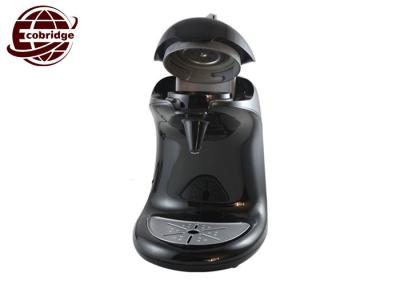 Black White Mini Espresso Coffee Machine , 0.9L 2.5Bar 60mm Pod Coffee Maker