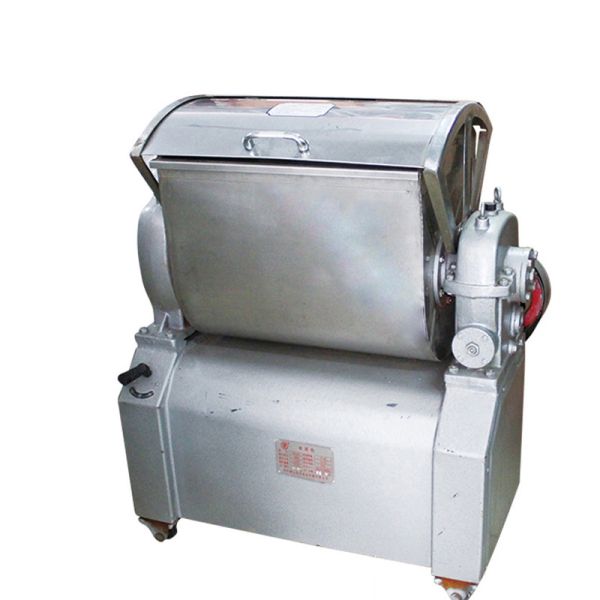 Horizontal 50KG Capacity Flour Water Food Mixer Machine 3KW Electric 304
