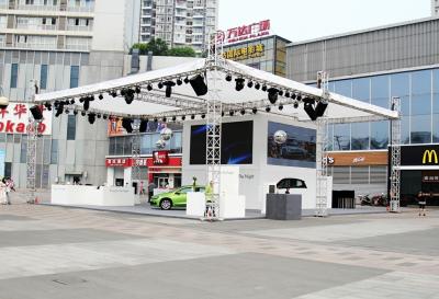 2020  High Loading Capacity 12*10*10m  6 Pillars  Colorful Outdoor Heavy Duty Stage Roofing Truss For Public  Events