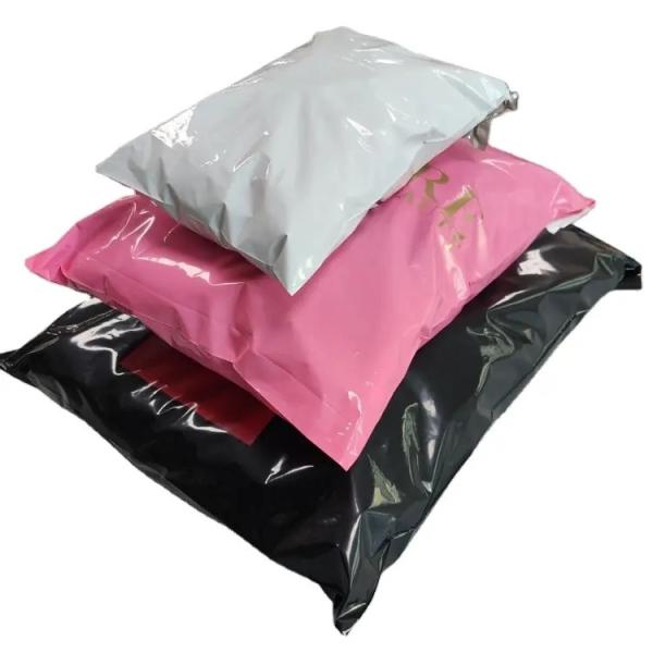 CTCX Custom Printed Pink Plastic Packaging Shipping Postage Poly Mailers Polymailer Mailing Bags for Clothes