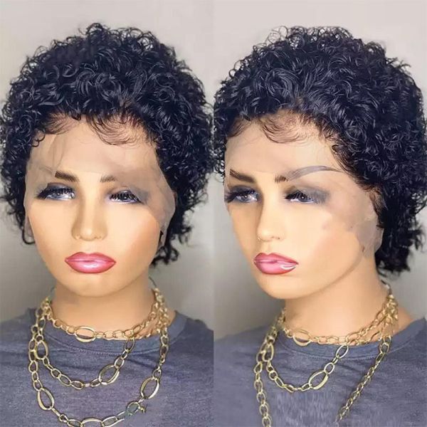 Double Drawn Free Part Cap Size Average Size Curly Wigs Suitable Dying Colors ALL COLORS