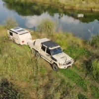 3m Awning Njstar Explore Trailer Aluminium Off Grid Rv Trailer Off Road Tent Trailer