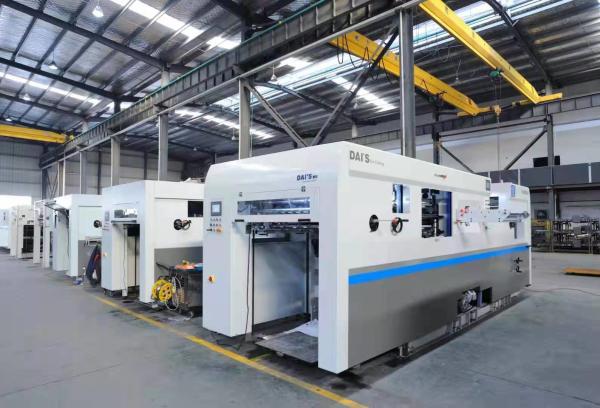 Impressão de cartão Slotting Máquina de corte por matrizes Solução para as exigências de corte por matrizes planas