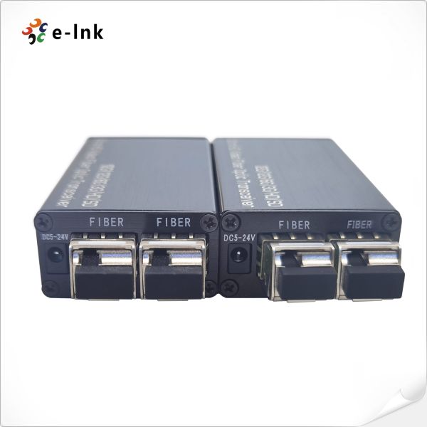 Мини конвертер оптического волокна 24G SDI с 2 волокном канала 12G SDI видео- 2x12G SFP 1xLC