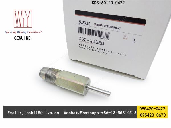 Denso Genuine Common Rail Fuel Rail Pressure Limiter 095420-0422 095420-0670 SDS-60120 0422