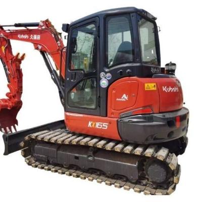 KX155 Mini Kubota Excavator 6 Ton with 0.65m3 Bucket Capacity and Performance