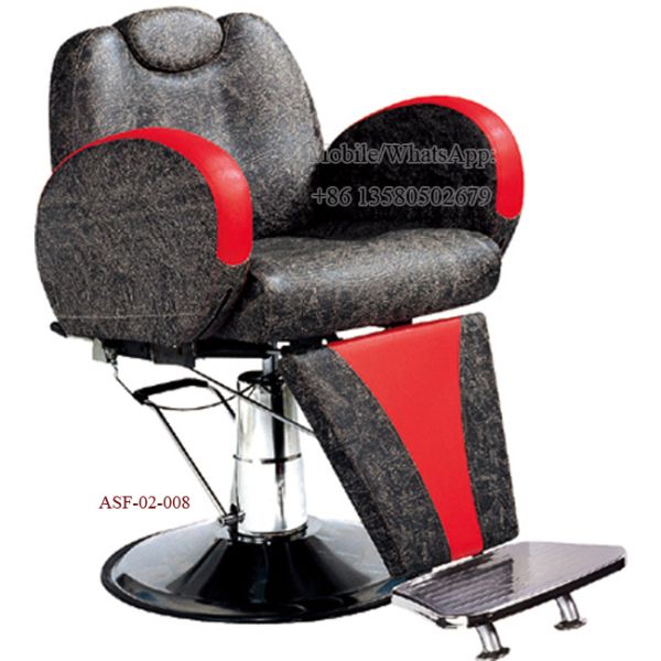 ASF-02-008 Antique Classical Style Leather Barber Chair ,Salon Shop Furniture Supplier