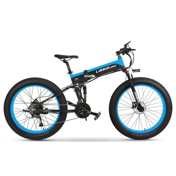 CE Certificate Fat Tire Electric Bike 26 Inch 48V Lithium Battery