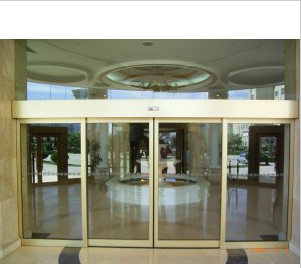 Four wing Track telescopic leaf sliding glass door leaf weight 300 kg / 2 x 150 kg