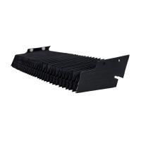 Plaque d'acier machine bouclier de protection Couverture en acier et couverture télescopique