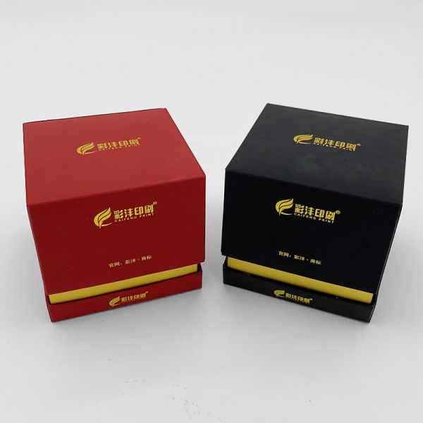 Размер на заказ Приемлемая коробка для ювелирных изделий для упаковки Кольцо Кольцо Ожерелье Браслет