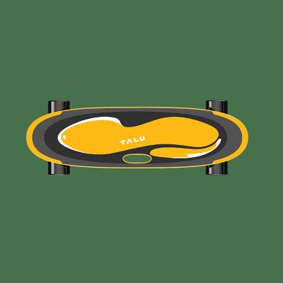 100w 15KM/H Bluetooth Portable Electric Skateboard With PU 70MM Wheel Brushless Motor