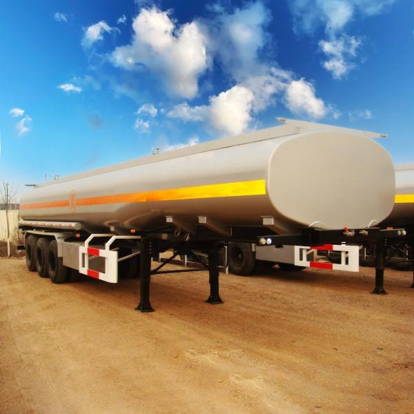3 Axles 36000L 30t Trailer Mounted Fuel Tank Heavy Duty