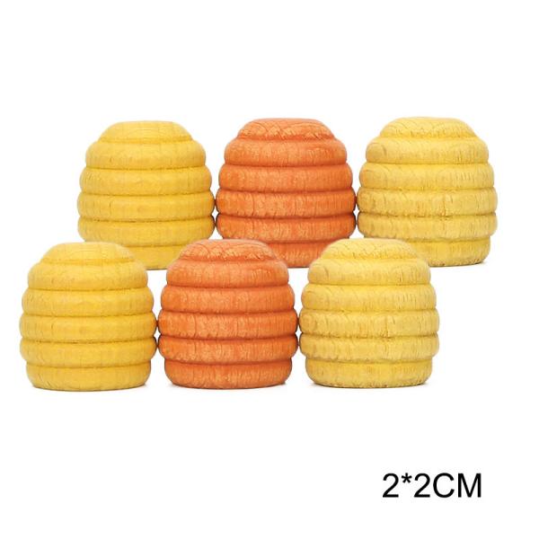 brinquedos de madeira educacionais de Montessori do empilhador do arco-íris 6pcs