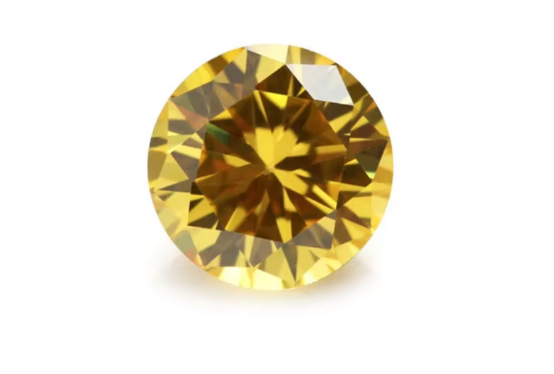 Synthetic Cubic Zirconia Loose Gemstones For Jewelry Birthstone Round Cut 4mm-10mm