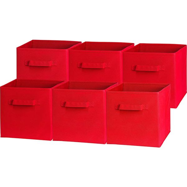 10-20L Capacity Fabric Drawer Cubby Organizer Box for Organizing Sundries Efficiently