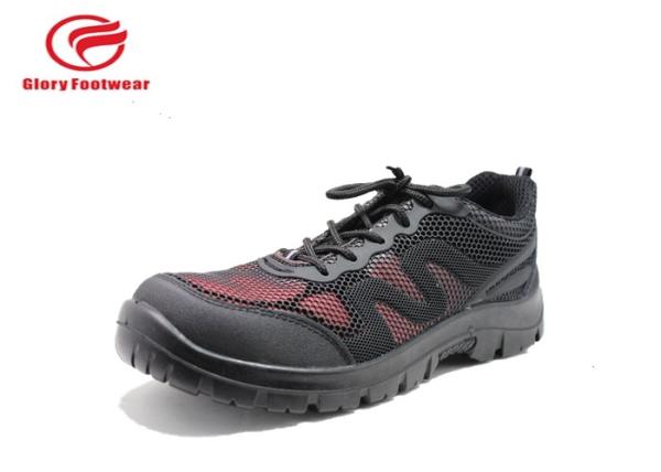 Puncture Prevent  Sport Safety Shoes , Men Lightweight Steel Toe Cap Trainers