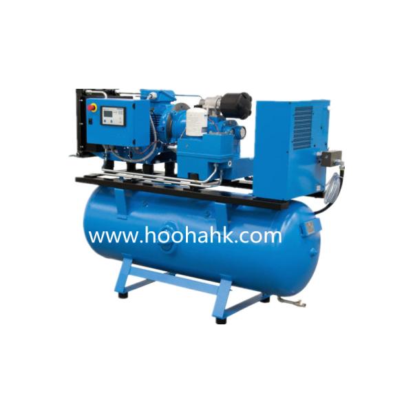 8bar 103L Hooha Electric Double Piston Air Compressor 15HP 7HP Air Compressor Machine