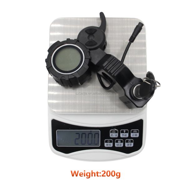 48V	Electric Scooter LCD Display With Locking Instrument Dashboard Kick scooter Parts