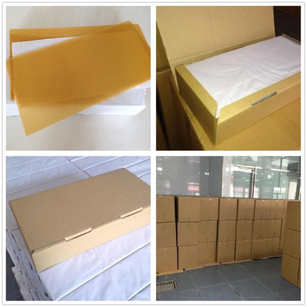 Лист учреждения гребня beeswax качества еды 100% ранга инструментов пчеловодства наградной чистый желтый